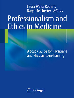 cover image of Professionalism and Ethics in Medicine